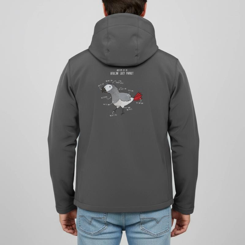Anatomie du python royal Veste softshell homme en polyester recyclé Stanley/Stella
