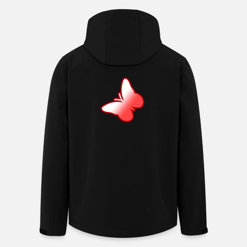 Butterfly - Men’s Recycled Softshell Jacket by Stanley/Stella - black