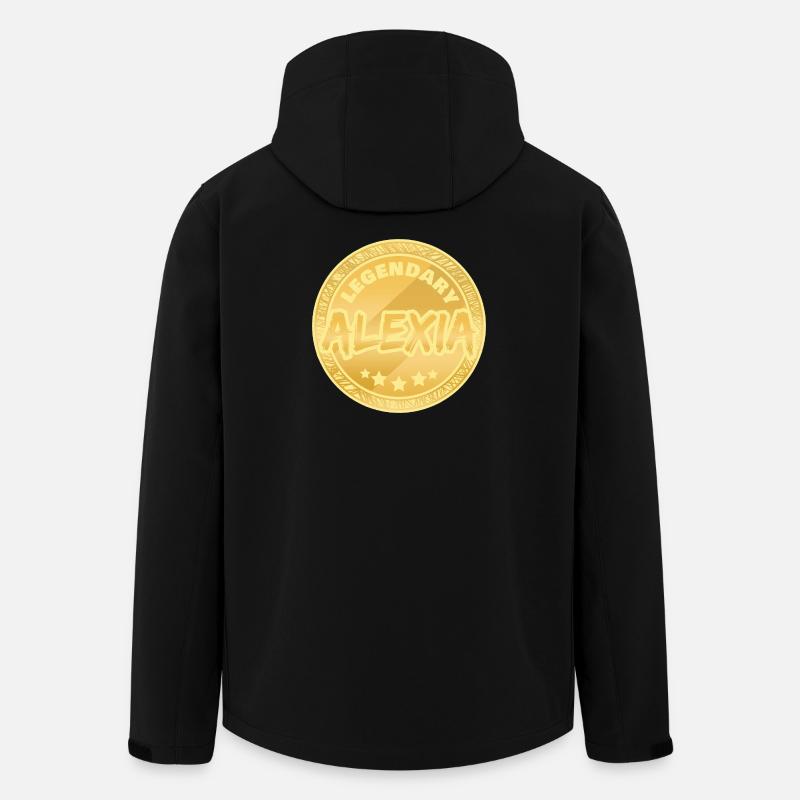 Alexia as a gift idea - Men’s Recycled Softshell Jacket by Stanley/Stella - black