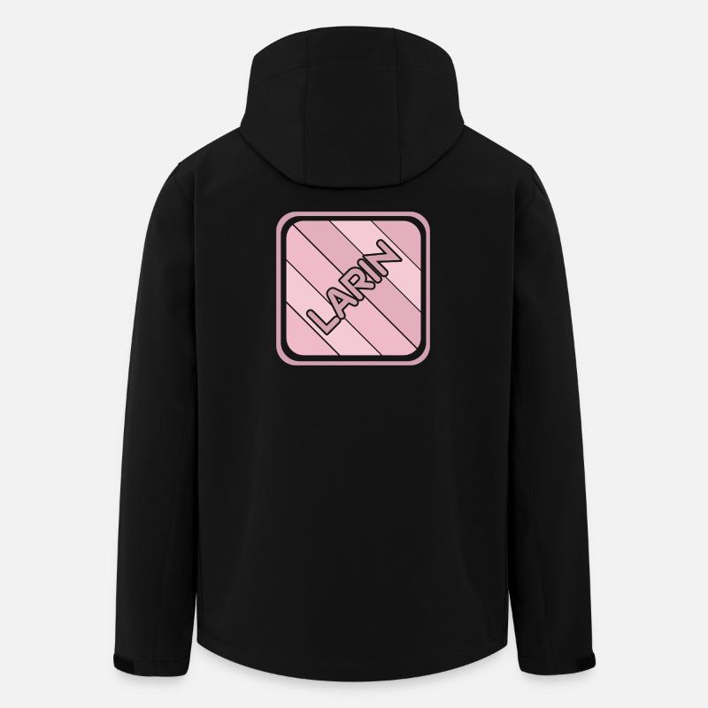 Larin as a daughter - Men’s Recycled Softshell Jacket by Stanley/Stella - black