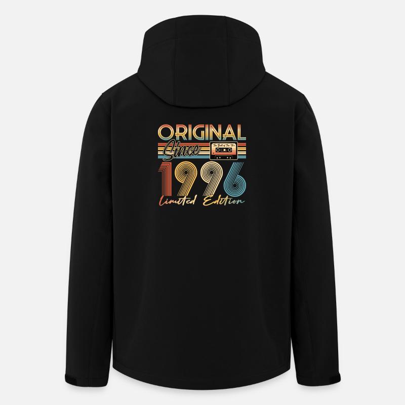 30e anniversaire, 30 ans - Veste softshell homme en polyester recyclé Stanley/Stella - noir