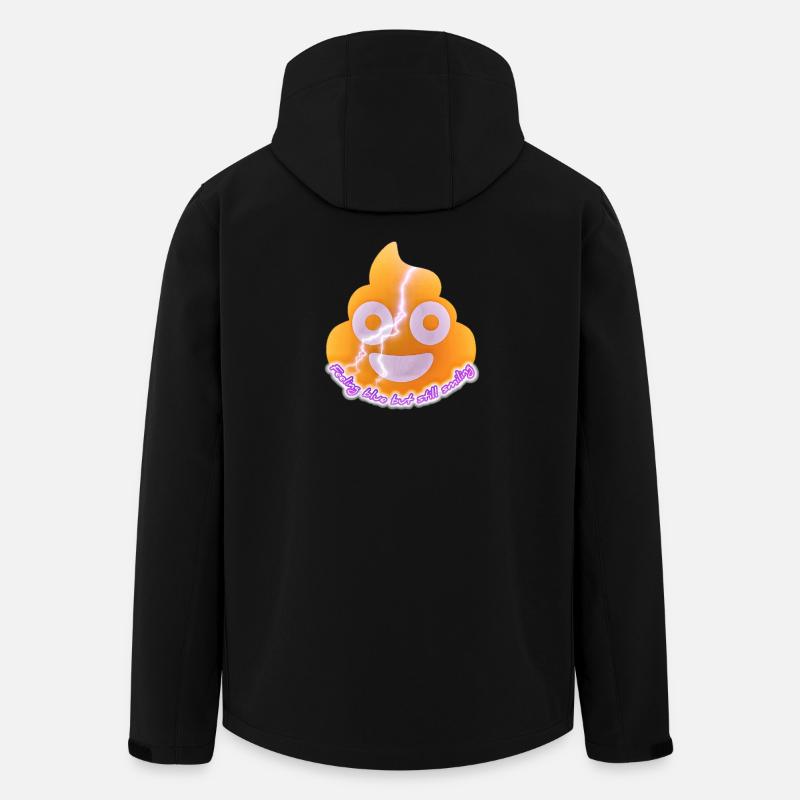 Kreative Kack-Vektorillustration. - Recycelte Männer Softshell-Jacke von Stanley/Stella - Schwarz