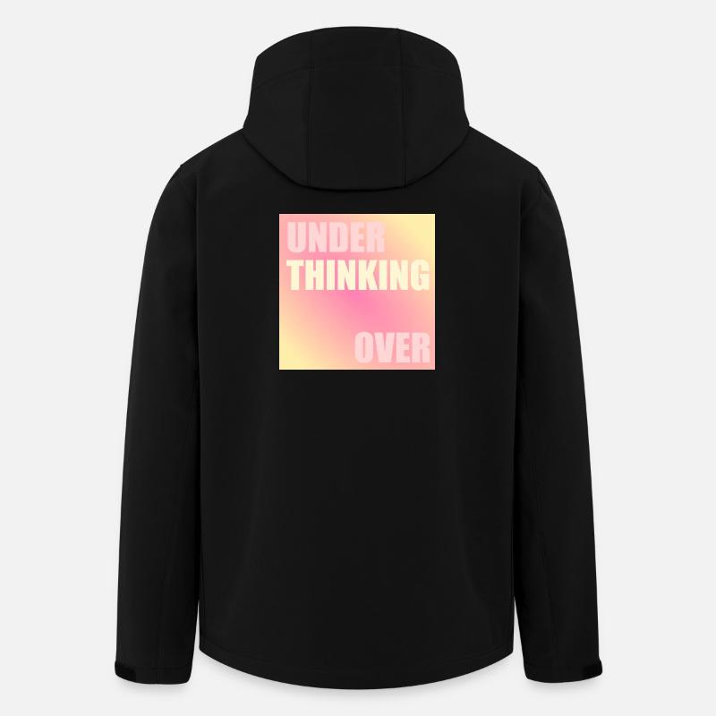 pensée - Veste softshell homme en polyester recyclé Stanley/Stella - noir