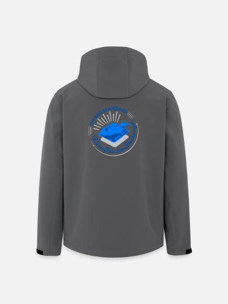 Obachd! - Wärmflaschn Dschangie - Recycelte Männer Softshell-Jacke von Stanley/Stella - Schwarz
