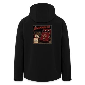Le Maître-Chanteur — Pédale d’intimidation pour guitare - Veste softshell homme en polyester recyclé Stanley/Stella - noir - Dos - AI Model Male 185 light (185cm)