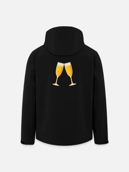Toasts - Veste softshell homme en polyester recyclé Stanley/Stella - noir