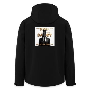 Sugga Daddy Horse Couture - Veste softshell homme en polyester recyclé Stanley/Stella - noir - Dos - AI Model Male 185 light (185cm)