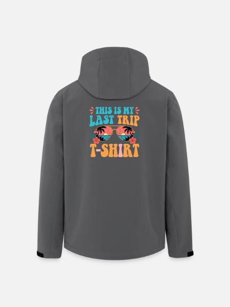 Dette er min sidste retroferie - Stanley/Stella herre softshelljakke i genanvendt polyester - sort