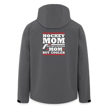 Maillot de hockey maman - Veste softshell homme en polyester recyclé Stanley/Stella - noir - Dos - AI Model Male 185 light (185cm)