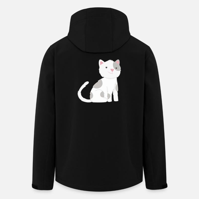 Cat cats - Men’s Recycled Softshell Jacket by Stanley/Stella - black