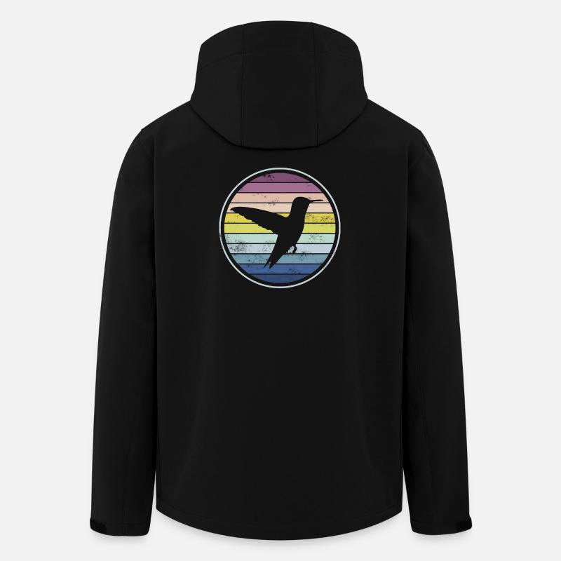 Colibri - Veste softshell homme en polyester recyclé Stanley/Stella - noir
