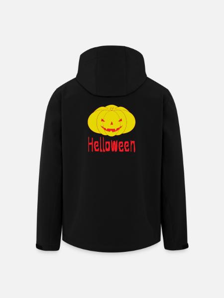 The Helloween - Men’s Recycled Softshell Jacket by Stanley/Stella - black