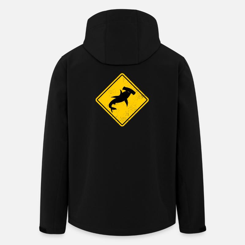 Hammerhead Sign - Recycelte Männer Softshell-Jacke von Stanley/Stella - Schwarz