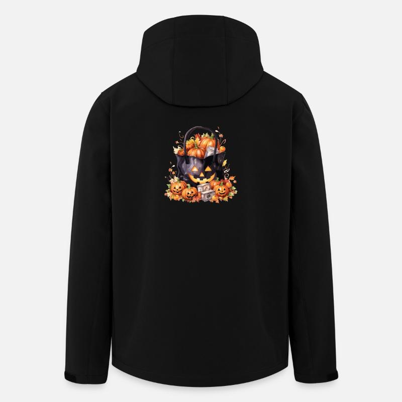 Halloween cauldron - Men’s Recycled Softshell Jacket by Stanley/Stella - black