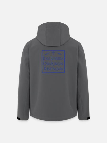 Gott segne jeden Winkel - Recycelte Männer Softshell-Jacke von Stanley/Stella - Schwarz
