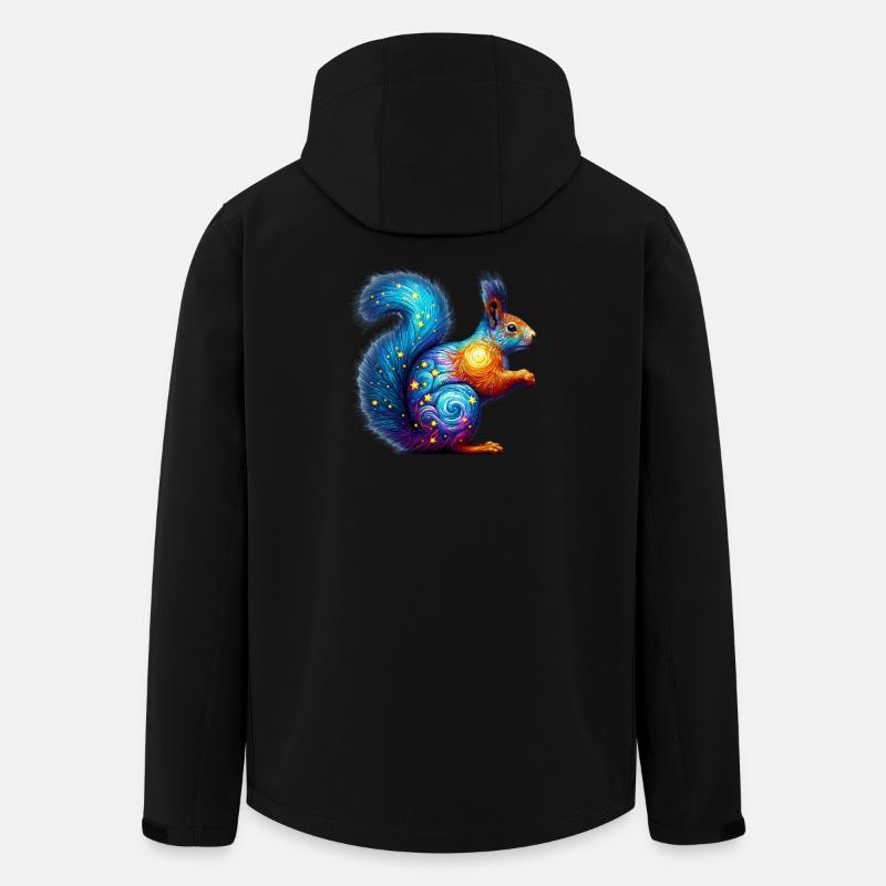 Squirrel - Men’s Recycled Softshell Jacket by Stanley/Stella - black