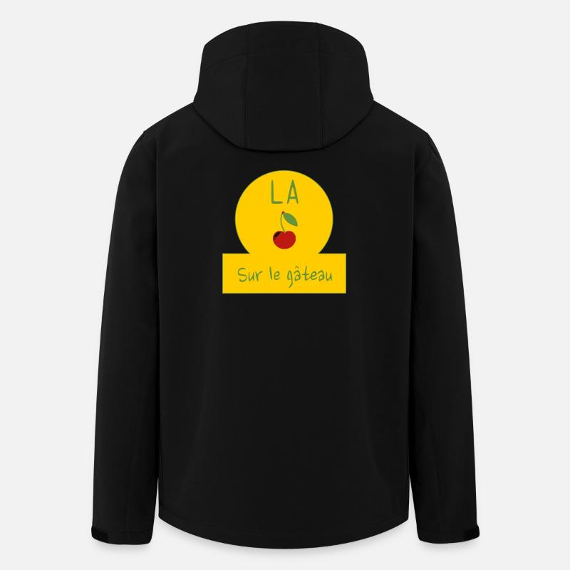 Das i-Tüpfelchen - Recycelte Männer Softshell-Jacke von Stanley/Stella - Schwarz