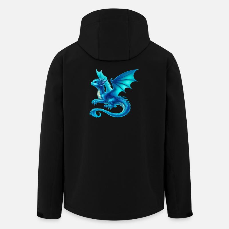 Dragon - Veste softshell homme en polyester recyclé Stanley/Stella - noir