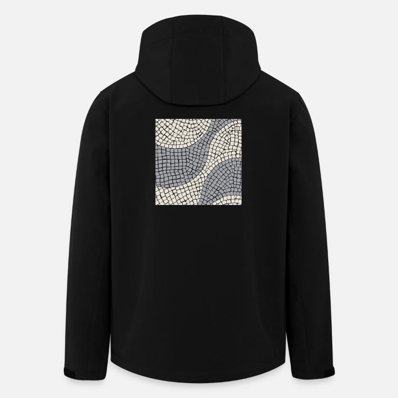 Copacabana - Recycelte Männer Softshell-Jacke von Stanley/Stella - Schwarz