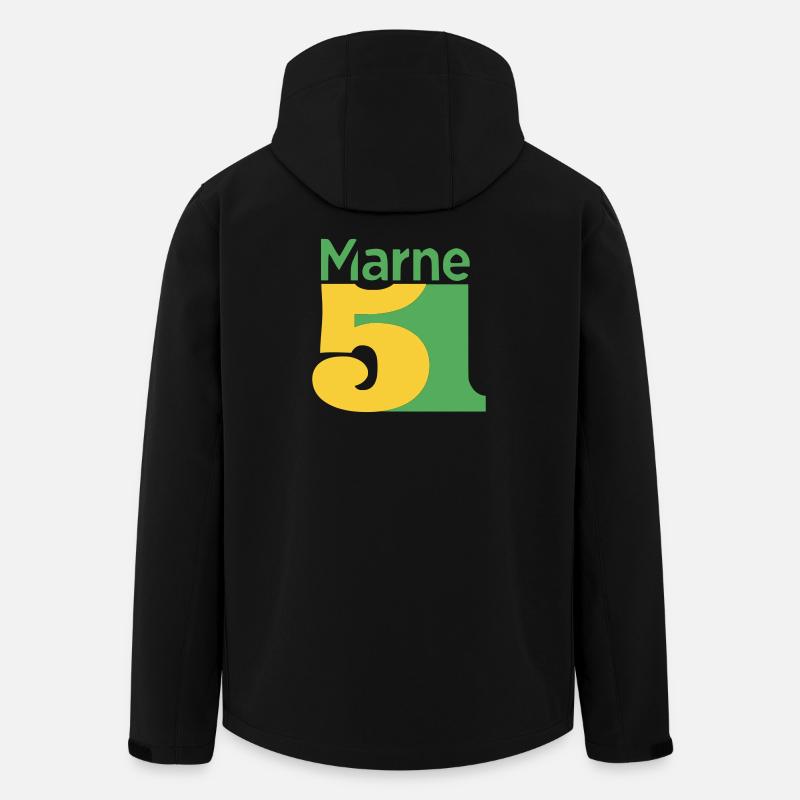 51 - Veste softshell homme en polyester recyclé Stanley/Stella - noir