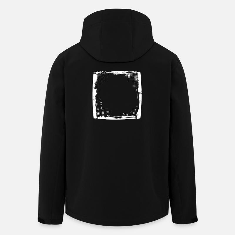Frame dirty dirty white - Men’s Recycled Softshell Jacket by Stanley/Stella - black