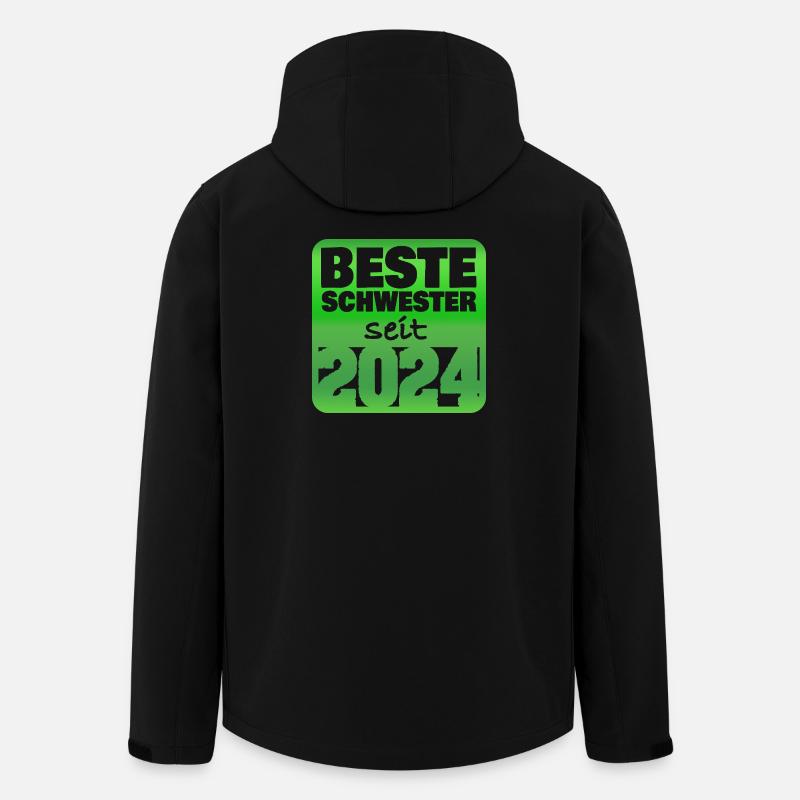 Frères et sœurs 2024 - Veste softshell homme en polyester recyclé Stanley/Stella - noir