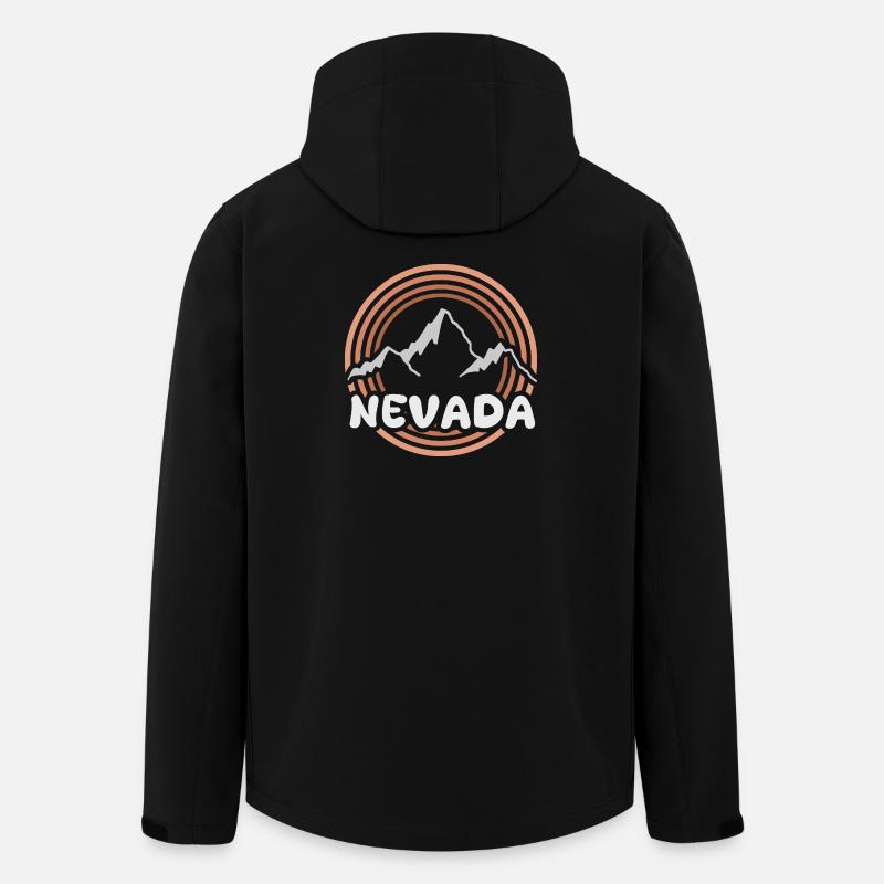 Geschenk für Nevada - Recycelte Männer Softshell-Jacke von Stanley/Stella - Schwarz