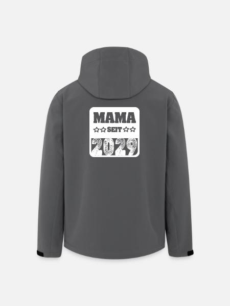Maman 2029 - Veste softshell homme en polyester recyclé Stanley/Stella - noir