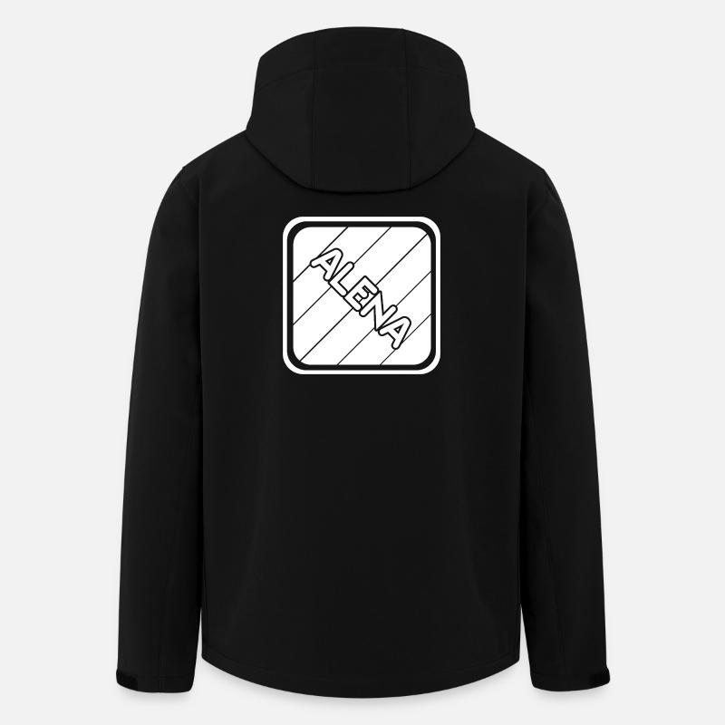 Alena - Recycelte Männer Softshell-Jacke von Stanley/Stella - Schwarz
