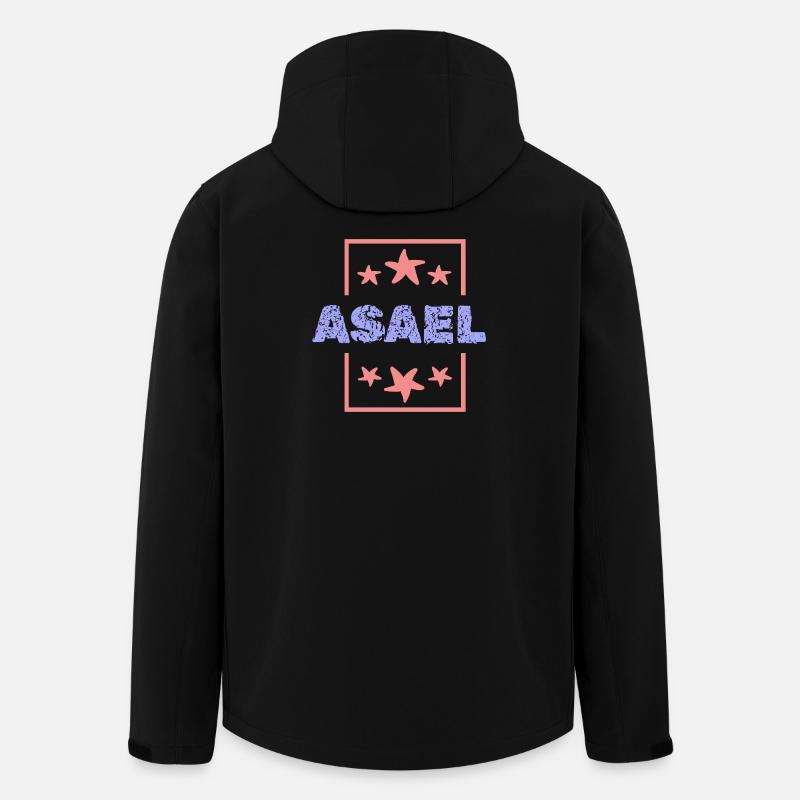 Asael Asael - Veste softshell homme en polyester recyclé Stanley/Stella - noir