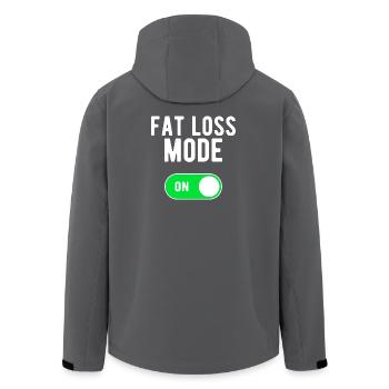 Mode de perte de graisse ON Nutrition Alimentation Perte de graisse - Veste softshell homme en polyester recyclé Stanley/Stella - noir - Dos - AI Model Male 185 light (185cm)