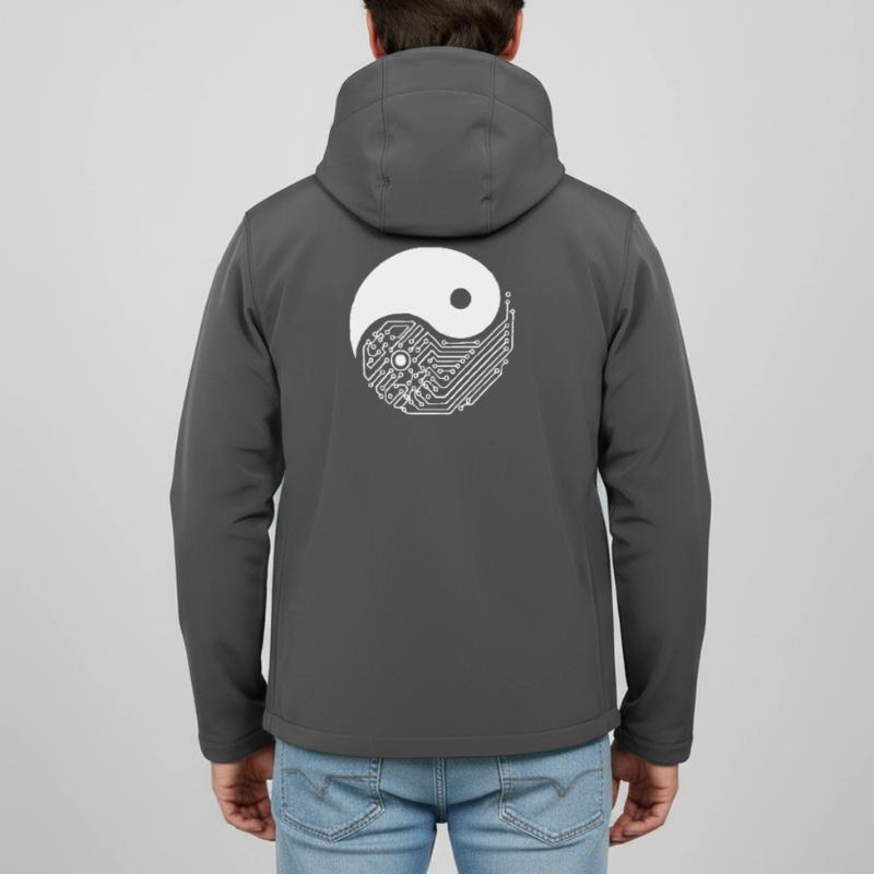 Machine Learning Deep Learning and AI ML Engineer Men’s Recycled Softshell Jacket by Stanley/Stella