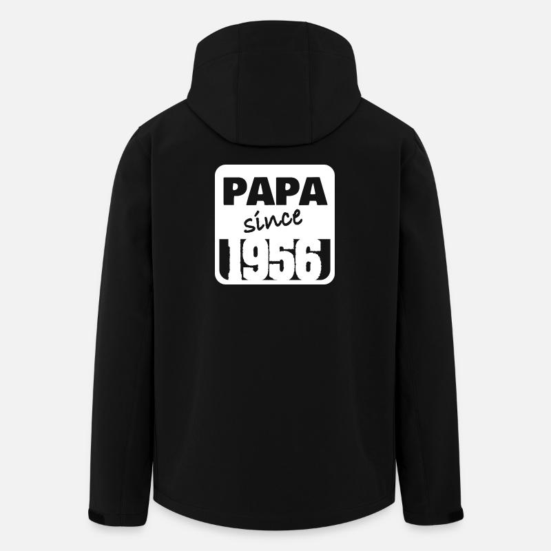 1956 - Recycelte Männer Softshell-Jacke von Stanley/Stella - Schwarz