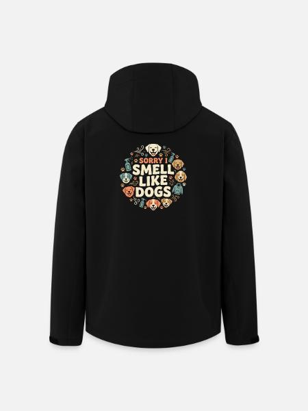 Zwingertechniker, Zwingerassistent, Tierpflege - Recycelte Männer Softshell-Jacke von Stanley/Stella - Schwarz