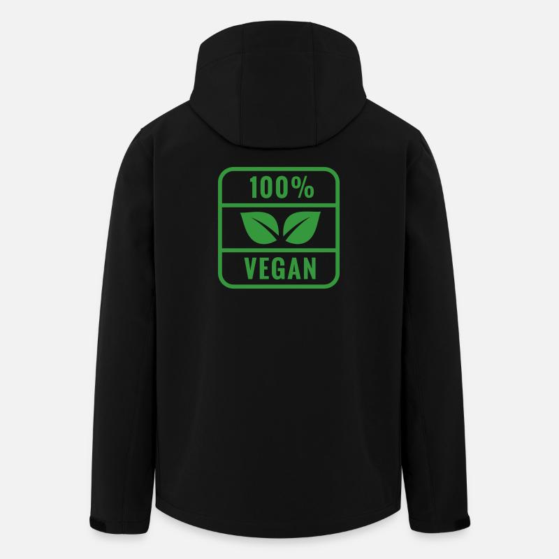 100 % vegan - Veste softshell homme en polyester recyclé Stanley/Stella - noir