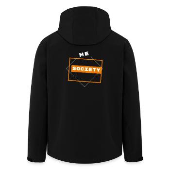 Chemise statement Society Me Out The Box - Veste softshell homme en polyester recyclé Stanley/Stella - noir - Dos - AI Model Male 185 light (185cm)