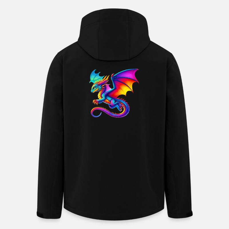 Dragon - Veste softshell homme en polyester recyclé Stanley/Stella - noir