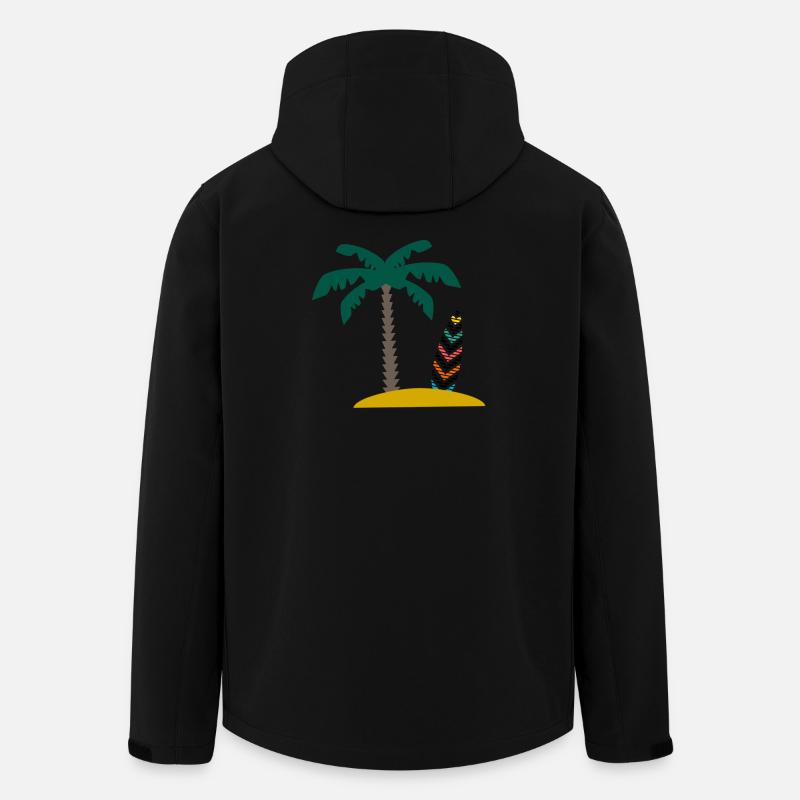 RETRAITE. VACANCES. RETRAITE. RETRAITEE - Veste softshell homme en polyester recyclé Stanley/Stella - noir