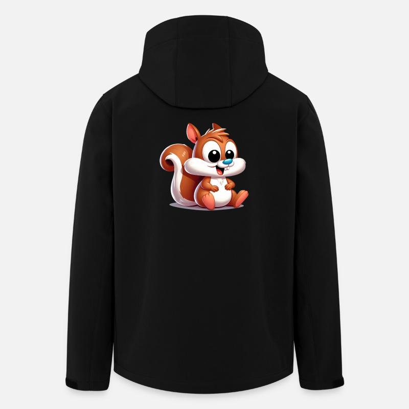 Squirrel - Men’s Recycled Softshell Jacket by Stanley/Stella - black