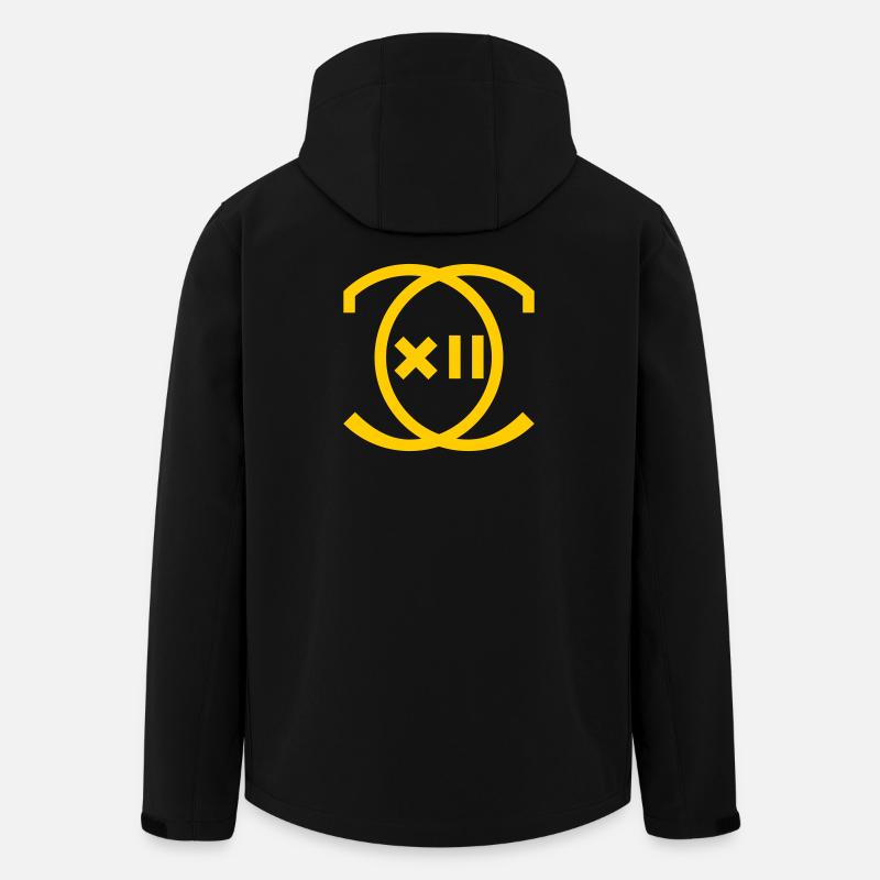 Karl XII. - Recycelte Männer Softshell-Jacke von Stanley/Stella - Schwarz