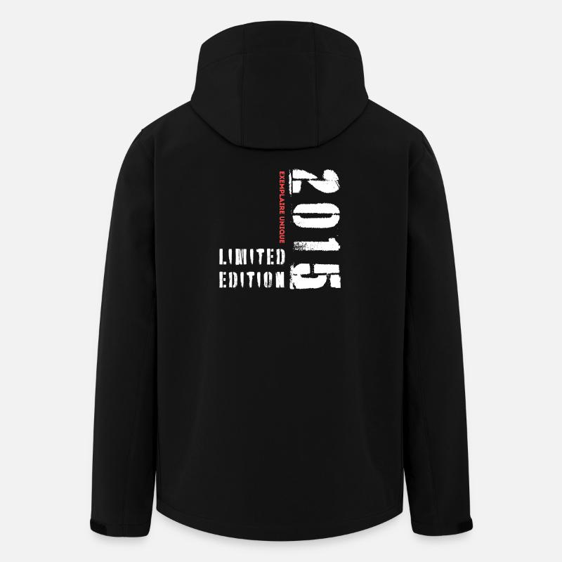 Limitierte Auflage 2015 – Unikat - Recycelte Männer Softshell-Jacke von Stanley/Stella - Schwarz