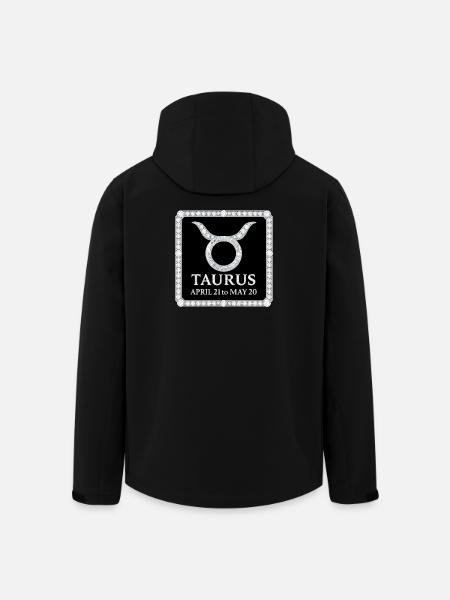 Zodiac sign Taurus - Men’s Recycled Softshell Jacket by Stanley/Stella - black