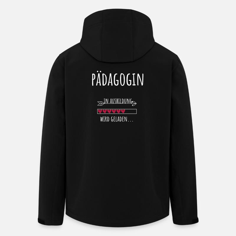 Student Profession Education Pedagogue - Men’s Recycled Softshell Jacket by Stanley/Stella - black