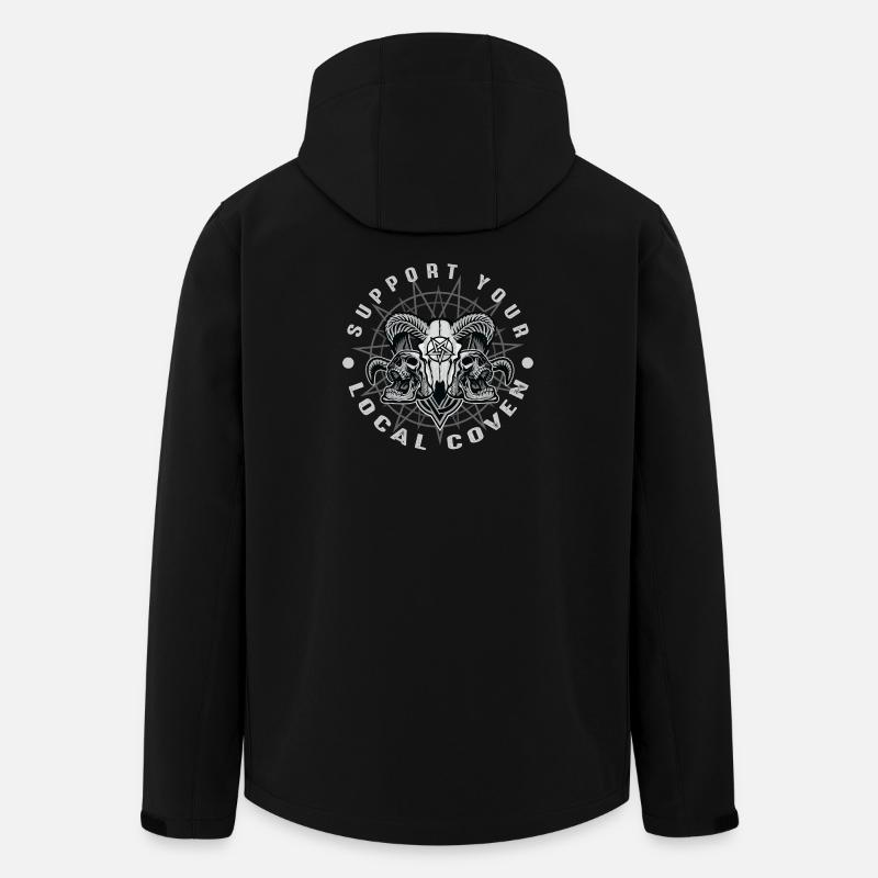 Coven Support your local coven - Men’s Recycled Softshell Jacket by Stanley/Stella - black