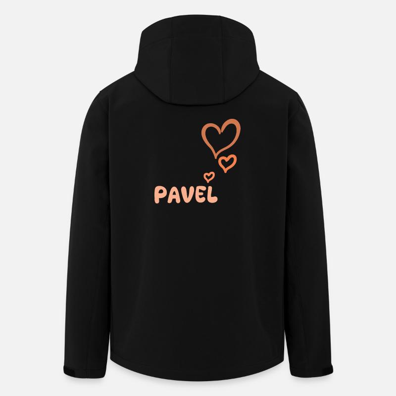 Pavel - Recycelte Männer Softshell-Jacke von Stanley/Stella - Schwarz