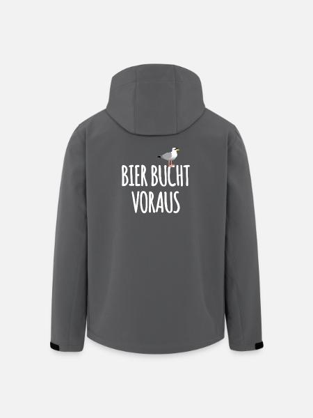Bier Bucht Seefahrer Kneipe - Recycelte Männer Softshell-Jacke von Stanley/Stella - Schwarz