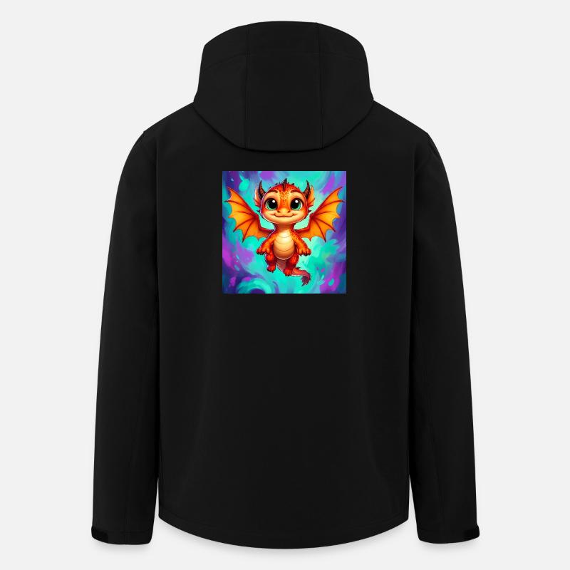 dragon - Veste softshell homme en polyester recyclé Stanley/Stella - noir
