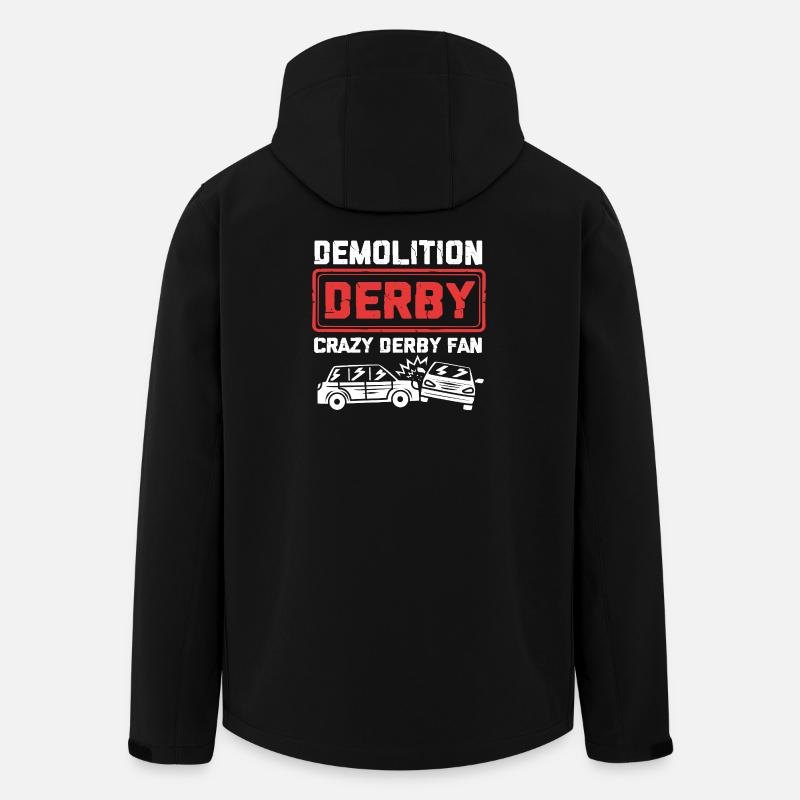 Démolition du derby - Veste softshell homme en polyester recyclé Stanley/Stella - noir