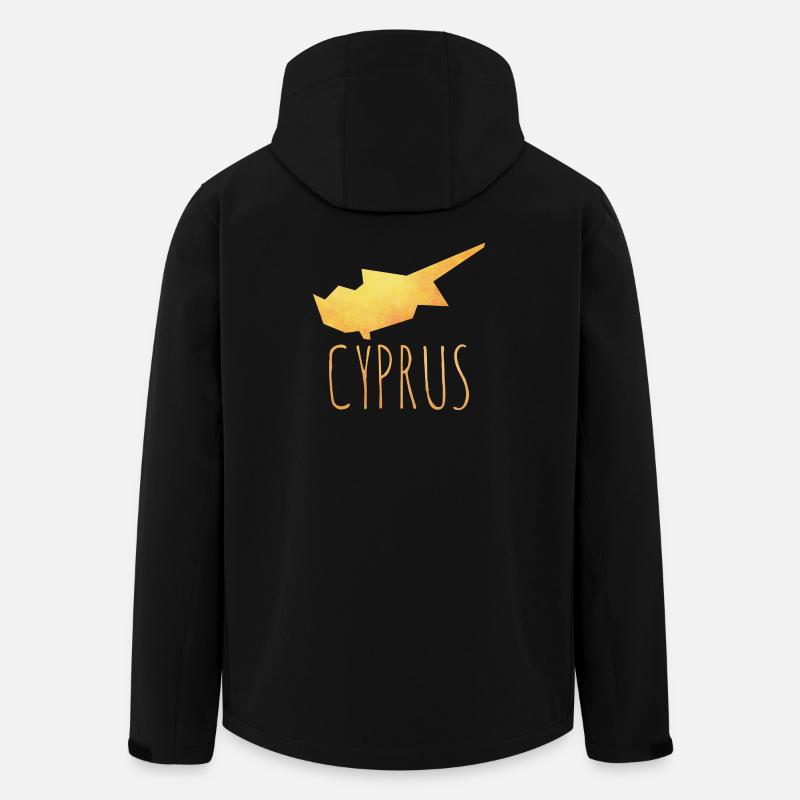 cyprus - Recycelte Männer Softshell-Jacke von Stanley/Stella - Schwarz