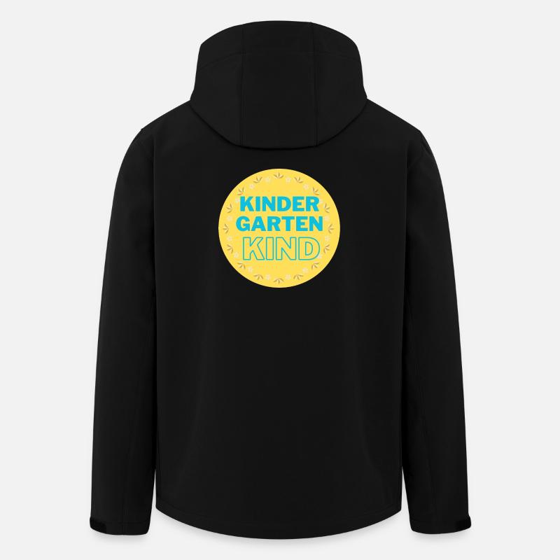 Kindergartenkind - Recycelte Männer Softshell-Jacke von Stanley/Stella - Schwarz